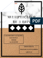 Multiplicador 3 Bits