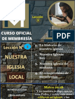 Lección 3 Curso Oficial de Membresía