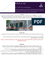 Safety Alert - CPS4 Fire (Arabic Version)