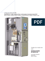 Celdas de Media Tensión: Tipo NXPLUS C, Celdas Modulares Fijas Con Interruptores de Potencia Hasta 24 KV