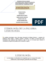 LEXICOLOGIA