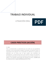 Trabajo Individual - Litigacion Oral