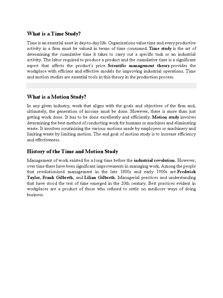 what-is-a-time-study-pdf-business-economies