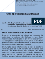 Curso de Custos - RAPv - 2016 - Aula 14 - Fator de Interferência de Tráfego