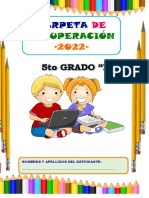 Carpeta de Recuperacion 5to D 2022