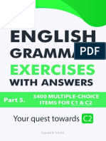 Part 5 - English Grammar Exercises With Answers