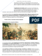 Conquista de México - Resumen, Historia y Características