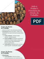 Aula 4 - Fontes e PrincÃ - Pios Do Direito Do Trabalho