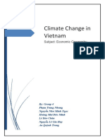 Climate Change in Vietnam - Group 4