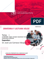 Clase 1 T 2023-1 Oratoria y Lectura Veloz