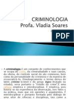 CRIMINOLOGIA Primeira Aula (Lido)