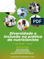 Ebook Diversidade e Inclusão Na Prática Do Nutricionista