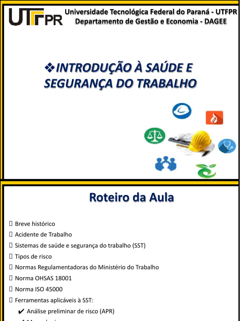 Aula 1 introducao a saude e seguranca do trabalho abcdpdf pdf