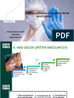 Infecciones Asociadas A La Atención en Salud (Iaas) : Valeria Salazar Carvallo Enfermera Diplomada IAAS