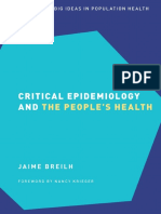 (Small Books Big Ideas Population Health) Jaime Breilh - Critical Epidemiology and The People's Health-Oxford University Press (2021)