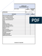 Check - List Empilhadeira