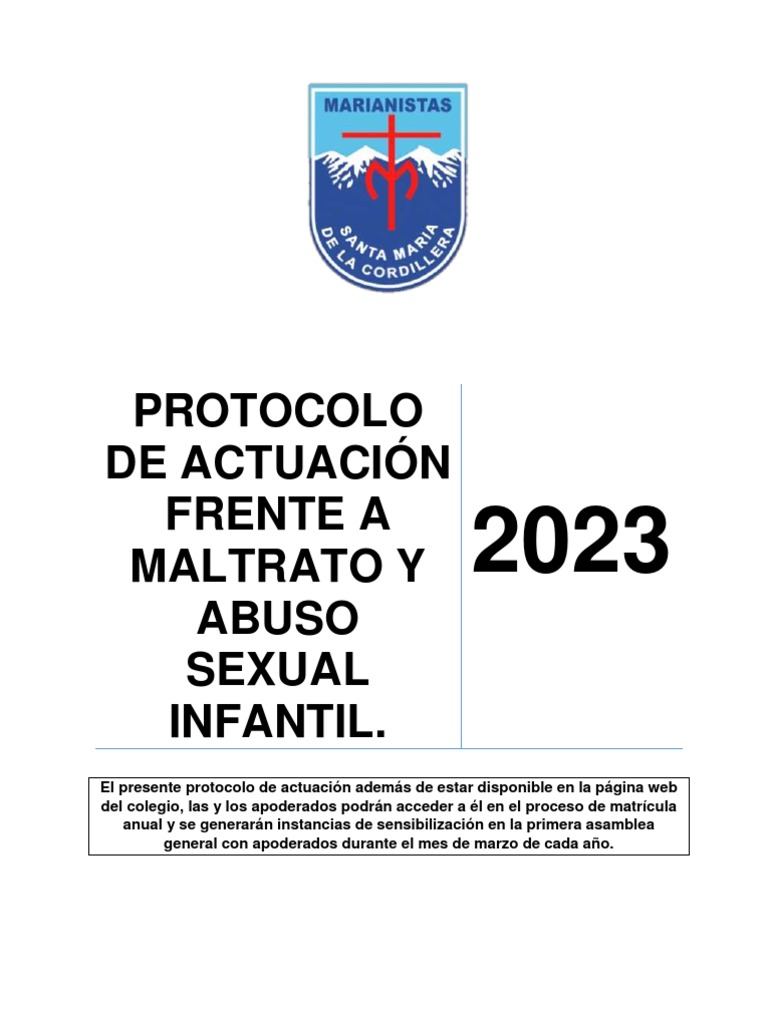 Protocolo de Prevención de Abuso Infantil | PDF