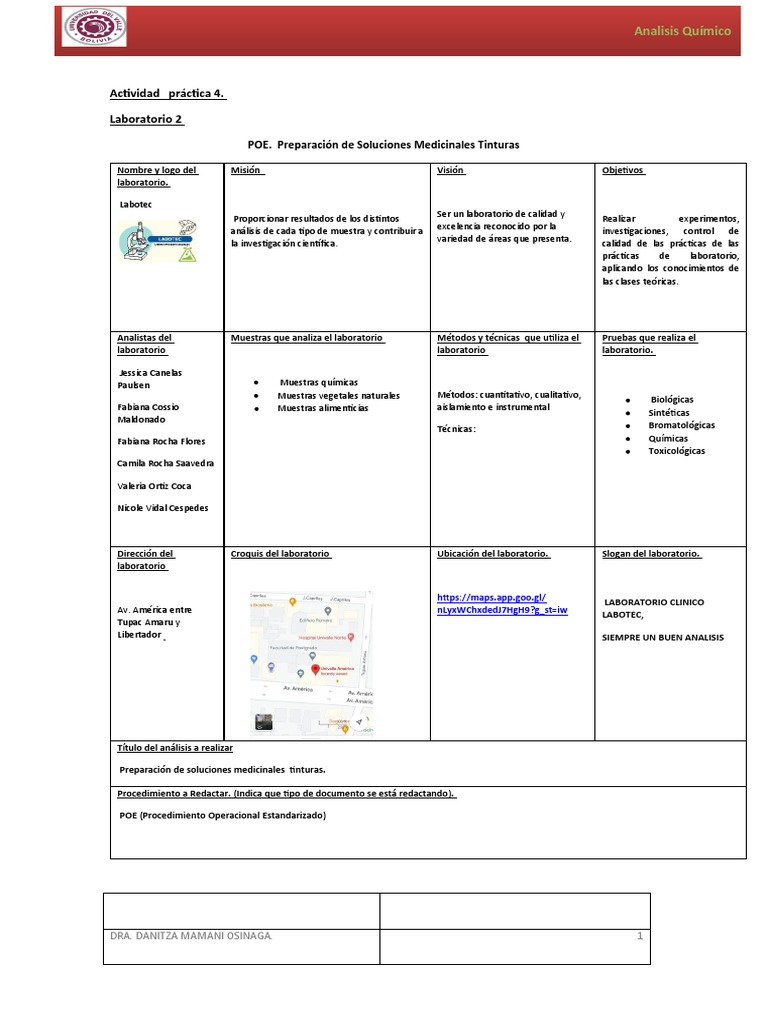 Poe 2 - LB2 Soluciones Desinfectantes, Preparación, Desecho. | PDF