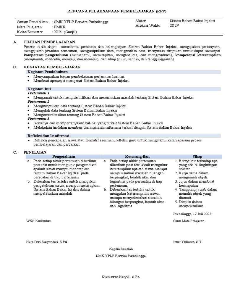 RPP 5 | PDF