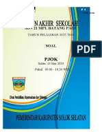 Soal Uas Pjok Kec - Sungai Pagu