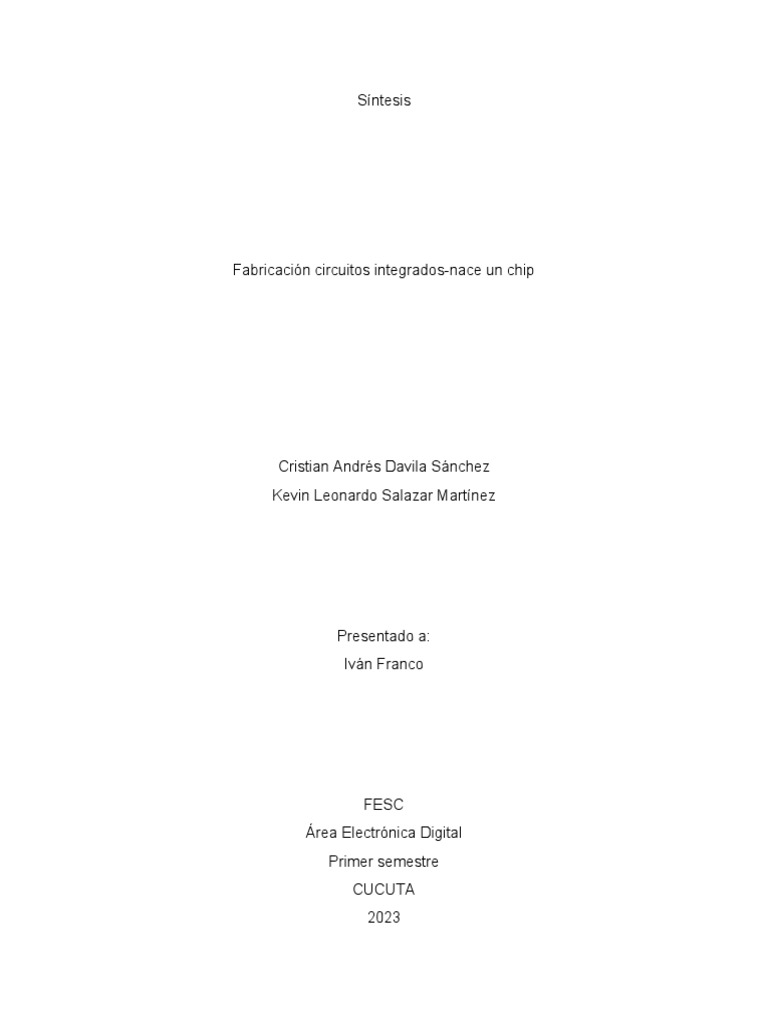 LIBRO 7C | PDF | Hardware de la computadora | Circuito integrado