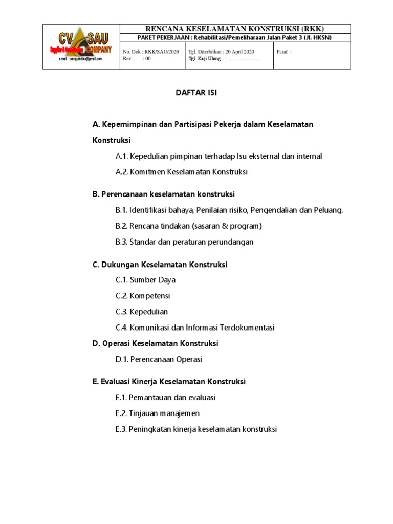 RKK HKSN Sau-1 | PDF