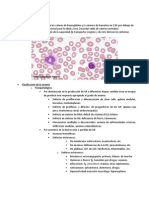 Anemia en Pediatría