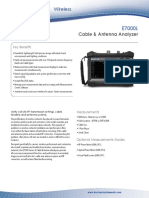 Analisador de Cabo e Antena Deviser 4400 MHZ