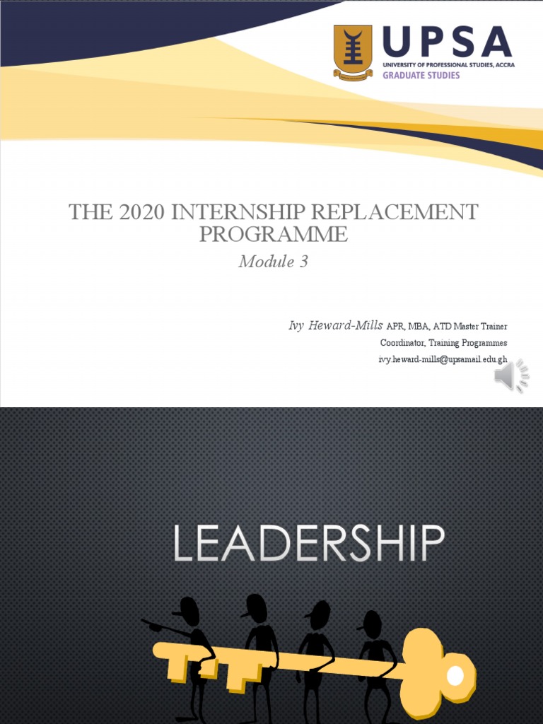 2020 Irp - Leadership Module | PDF