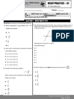 MCAP Practice Test - Section 1 (April 25)