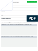 IC Printable Self Evaluation Template 10796 - PDF