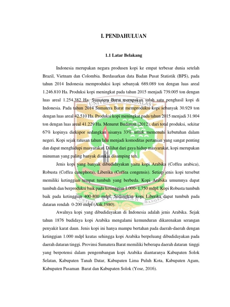 Perbedaan Macam-Macam Proses Pengolahan Kopi | PDF