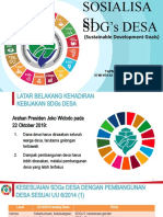 Sosialisasi Sdg's Desa