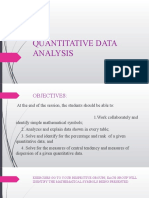 Quantitative Data Analysis1