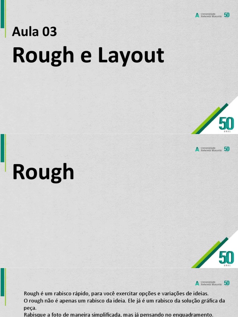 Aula Rought e Layout | PDF | Computadores