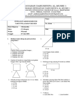 SOAL PAT Matematika Kelas4