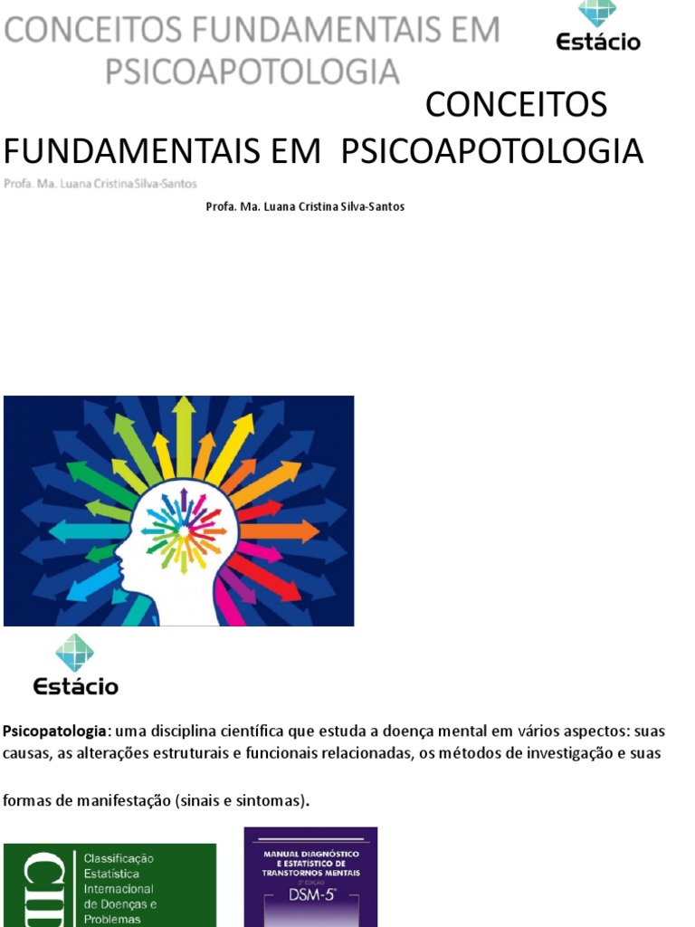 Anamnese Psicológica - Ep 02 Conceitos Fundamentais da Psicologia