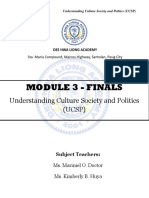 Ucsp Finals Module 3 Non State Institutions