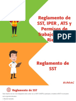 Reglamento de SST IPER ATS y Permisos de Trabajo de Alto Riesgo