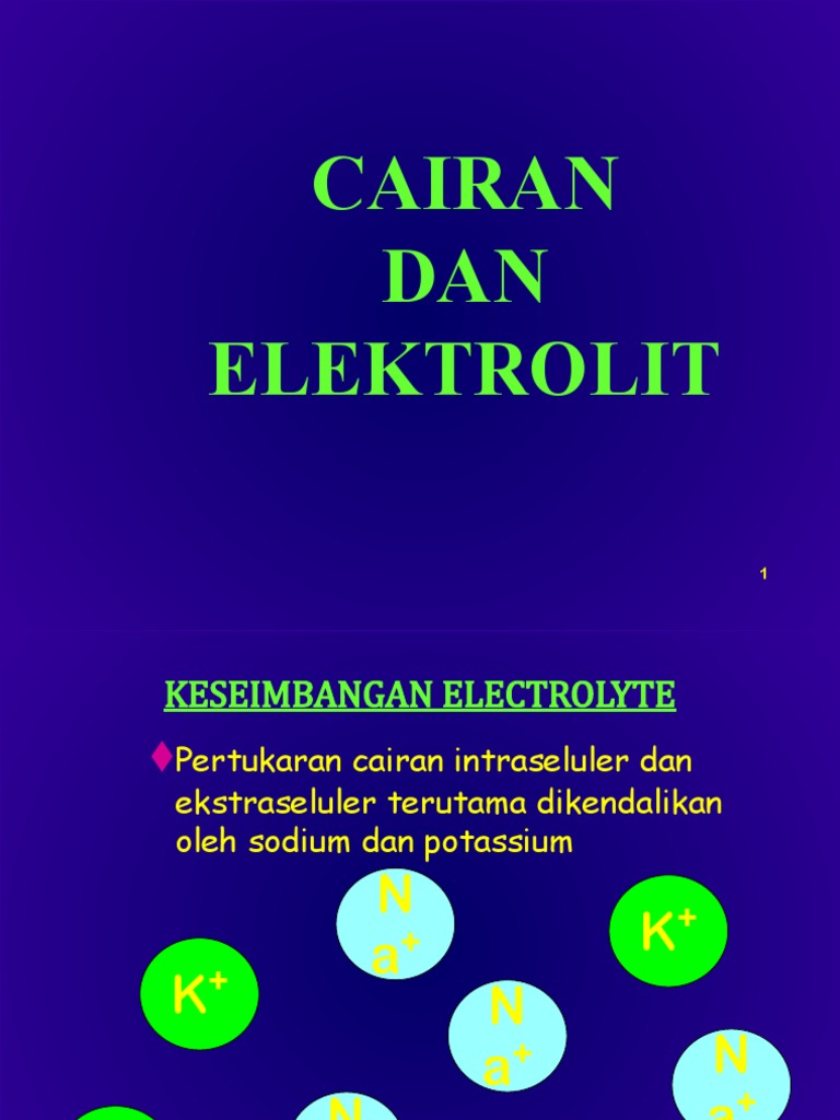 Fluid and Electrolytes PDF
