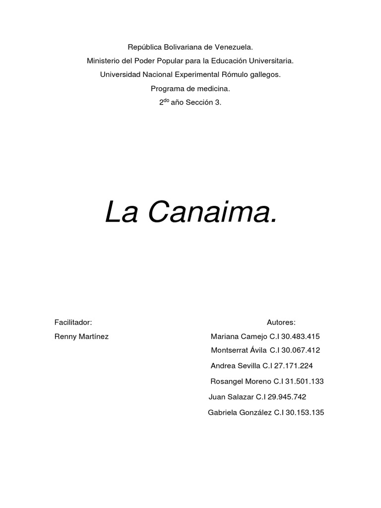 Canaima sistema operativo | PDF