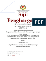 Format Sijil TUAN RUMAH