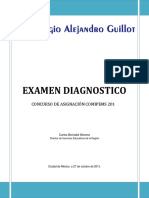 Examen Colegio Alejandro Guillot