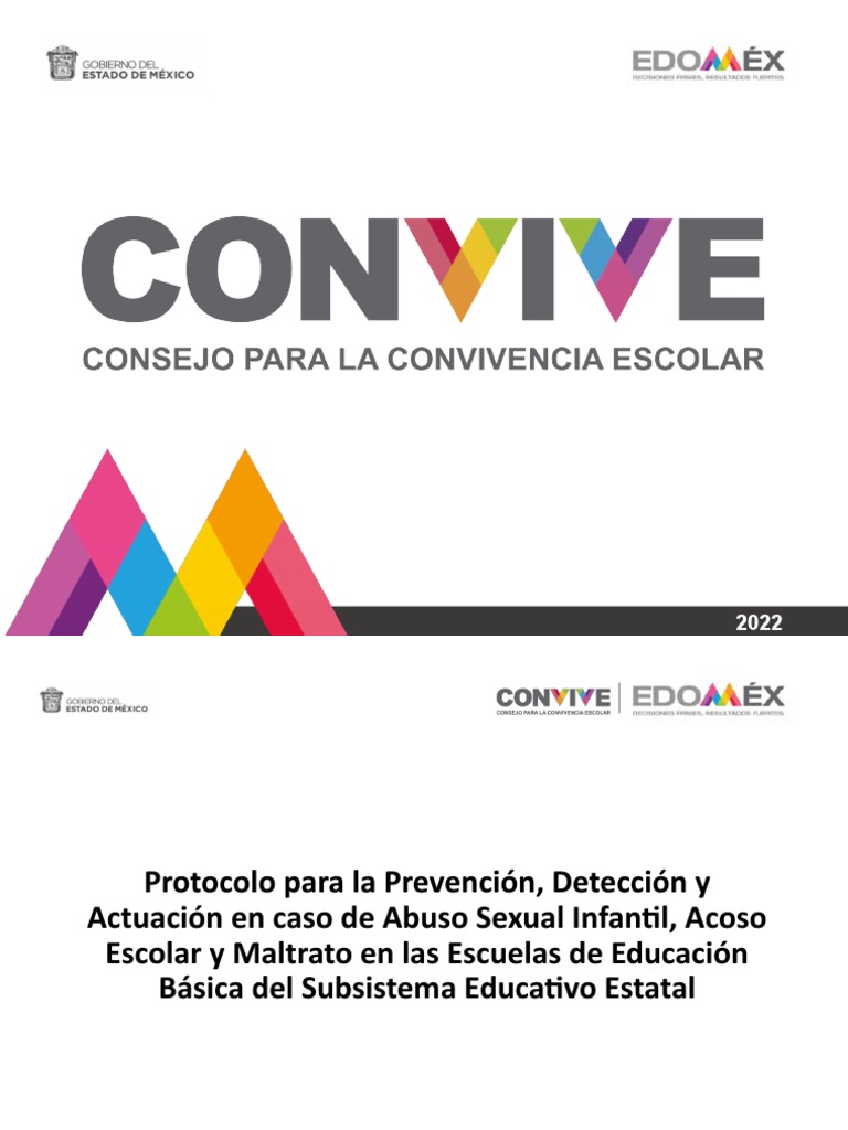 Protocolo de Prevención y Actuación Escolar | PDF | Abuso infantil ...