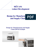 13 Design For Manufacturing and Supply Chain