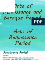 Arts of Rennaissance Period