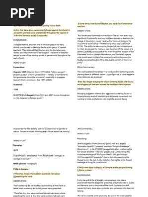 From the Inside Sermon Notes Week 1