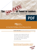 Secrets of Tuned in Leaders