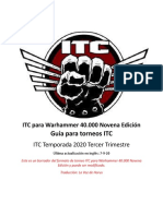 Guía Para Torneos ITC en Novena Edición