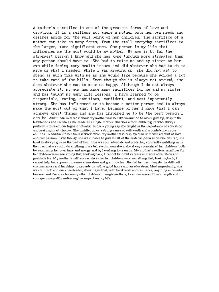 A Mother Pdf Love Psychology